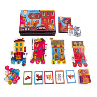 Дитяча настільна гра Готель "Гавкіт" VT8055-43 4 готелі 24 жетони собак