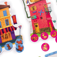 Дитяча настільна гра Готель "Гавкіт" VT8055-43 4 готелі 24 жетони собак