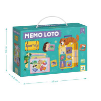 Настільна гра-лото "Збираємось у подорож" 301227 32 фішки