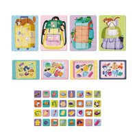 Настільна гра-лото "Збираємось у подорож" 301227 32 фішки