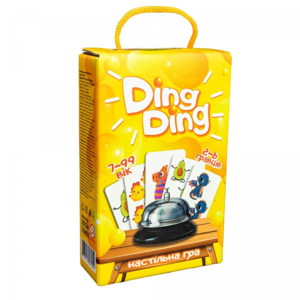 Настільна гра "Ding ding" Strateg 30324 Настільна гра "Ding ding" Strateg 30324