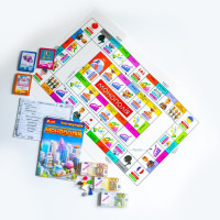 Настільна економічна гра Монополія 10120186 ігрове поле картки фішки