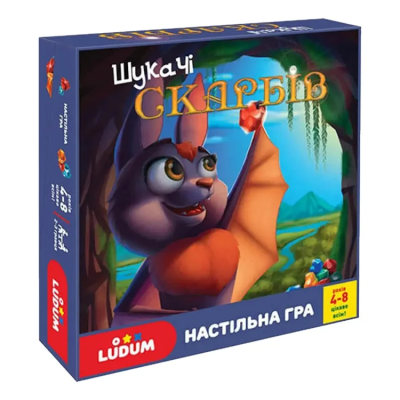 Дитяча настільна гра "Шукачі скарбів" LD1049-55 українська мова Ludum