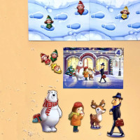 Дитяча настільна гра "Хто був на вулиці?" (ПСД294) PSD294 деревяна