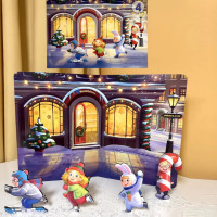 Дитяча настільна гра "Хто був на вулиці?" (ПСД294) PSD294 деревяна