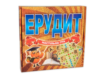 Настільна розвиваюча гра Ерудит 870ST українською мовою Настільна розвиваюча гра Ерудит 870ST українською мовою