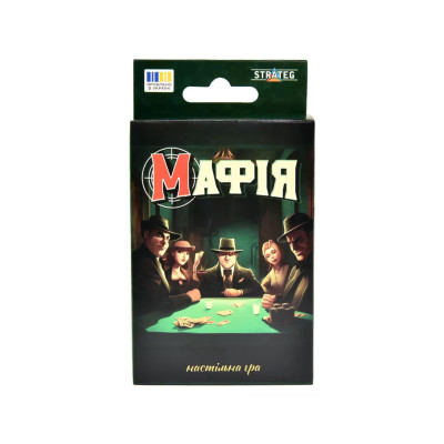 Настільна гра "Мафія" Stateg 30974ST 28 карток українська мова