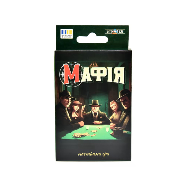 Настільна гра "Мафія" Stateg 30974ST 28 карток українська мова