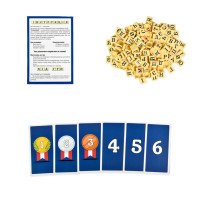 Настільна гра "Словогонка" 30824 100 плиток із літерами