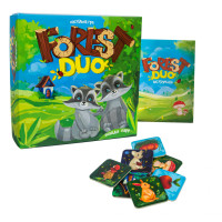 Настільна гра-мемо "Forest Duo" 30867 інструкція 64 фішки Настільна гра-мемо "Forest Duo" 30867 інструкція 64 фішки