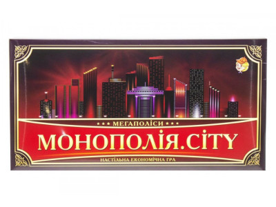 Настільна гра "Монополія. CITY" 1137ATS укр. мовою