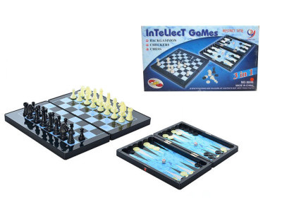 Настільна гра шахи нарди шашки 8899 магнітні