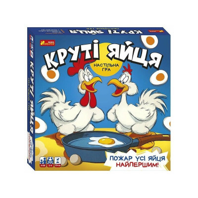 Настільна гра "Круті яйця" 10120222 ігрове поле 30 яєць кубик