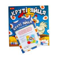 Настільна гра "Круті яйця" 10120222 ігрове поле 30 яєць кубик