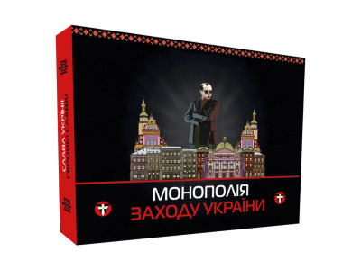 Настільна гра "Монополія Заходу України" PLR-0040 від 2 до 5 гравців
