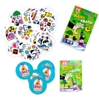 Дитяча настільна гра "Хлоп! Хвать!" VT8077-05 54 фішки правила гри Дитяча настільна гра "Хлоп! Хвать!" VT8077-05 54 фішки правила гри