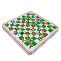 Шахи магнітні 2 в 1 F389 з грою Змійки-драбинки