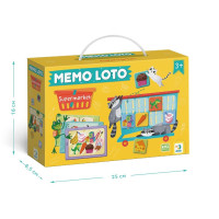 Настільна гра-лото "Супермаркет" 301228 32 фішки