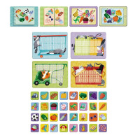 Настільна гра-лото "Супермаркет" 301228 32 фішки