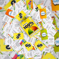 Настільна гра "Весела компанія 100%" 30949 110 карток