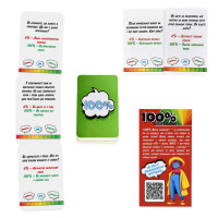 Настільна гра "Весела компанія 100%" 30949 110 карток