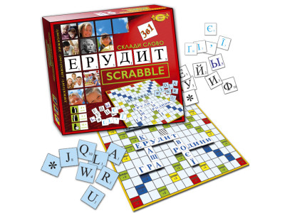 Настільна гра "Склади слово. Ерудит (Scrabble)" MKB0132 від 4-х років