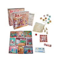 Настільна гра "Будинок ангелів Strateg 30101 5 деревяних фігурок