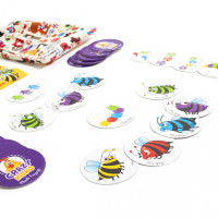 Дитяча настільна гра в мішечку "Школа бджоли" VT8077-15 карткова