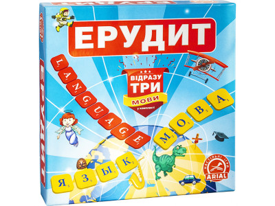 Настільна гра Ерудит Arial 910091-3 три мови
