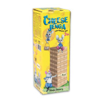 Настільна гра "Cheese Jenga" 30718 48 брусків українською мовою