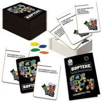 Карткова гра "Вортекс" VT5903-01 50 карток 10 жетонів