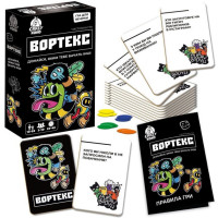 Карткова гра "Вортекс" VT5903-01 50 карток 10 жетонів