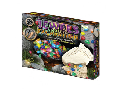 Набір для проведення розкопок "Jewels Amulets Excavation" каміння JAEX-01-01 Набір для проведення розкопок "Jewels Amulets Excavation" каміння JAEX-01-01