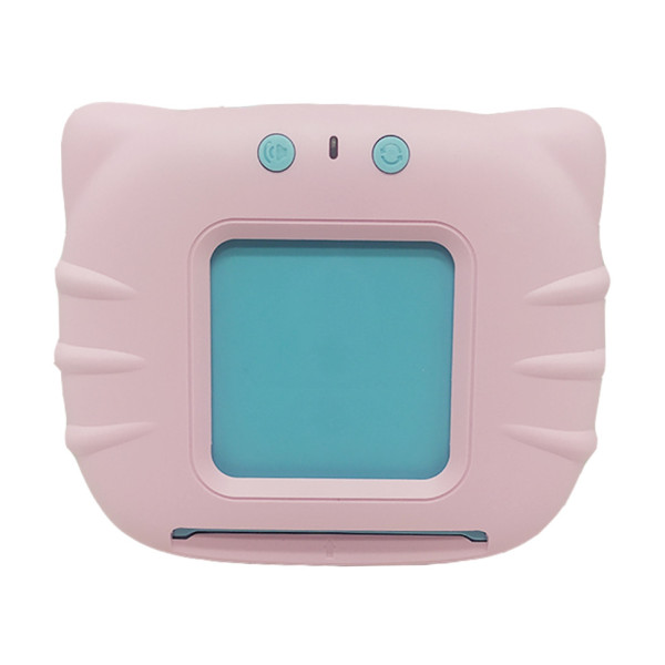 Кишенькова абетка Монтессорі "Котик" 8888 112 карток у коробці Рожевий