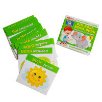 Навчальні картки "Вивчаємо займенники ВІН ВОНА ВОНО ВОНИ" 10109168 15 карток Навчальні картки "Вивчаємо займенники ВІН ВОНА ВОНО ВОНИ" 10109168 15 карток