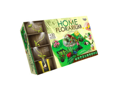 Ігровий навчальний набір для вирощування рослин HFL-01 "Home Florarium" Ігровий навчальний набір для вирощування рослин HFL-01 "Home Florarium"