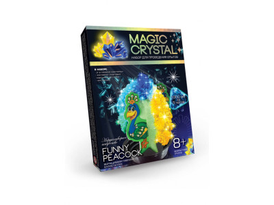 Дитячий набір для проведення дослідів "MAGIC CRYSTAL" OMC-01-01 безпечний Кумедний павич Дитячий набір для проведення дослідів "MAGIC CRYSTAL" OMC-01-01 безпечний Кумедний павич