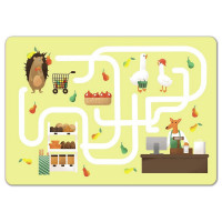 Дитячі розвивальні картки "Пиши-стирай Лабіринти" 1781001 Дитячі розвивальні картки "Пиши-стирай Лабіринти" 1781001