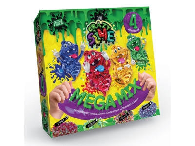 Ігровий набір для проведення дослідів "Crazy Slime" SLM-03 4в1 SLM-03-01U