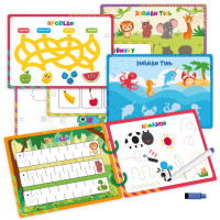 Дитячі розвивальні картки "Пиши-стирай Левеня" VT2020-02 9 сторінок