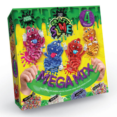 Ігровий набір для проведення дослідів "Crazy Slime" SLM-03 4в1 SLM-03-02U