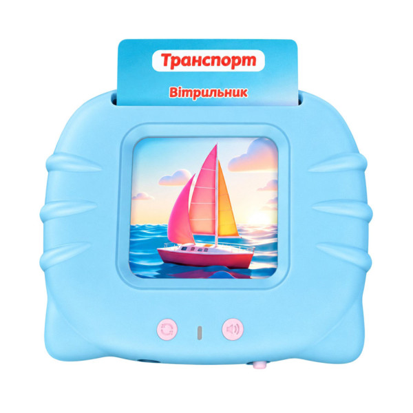 Інтерактивний "Картрідер Знань" 84499(Blue) USB 112 двосторонніх карток