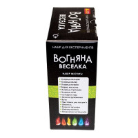 Набір для експериментів "Вогняна веселка" 12132097 реагенти та приладдя для дослідів
