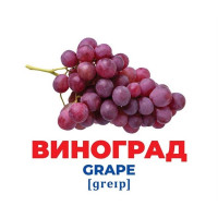 Набір розвиваючих карток Геній з пелюшок "Фрукти та ягоди" Ранок 10107195У 17 карток