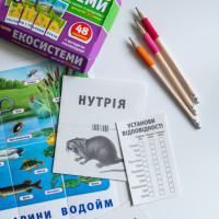 Набір тематичних карток "Екосистеми" 13169003 для дітей 4-6 років