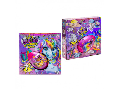Набір креативної творчості "Boom! Unicorn Box" BUB-01-01U укр Набір креативної творчості "Boom! Unicorn Box" BUB-01-01U укр