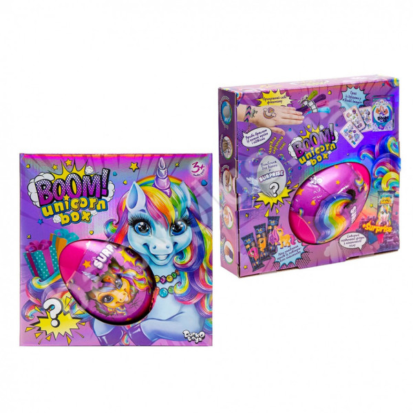 Набір креативної творчості "Boom! Unicorn Box" BUB-01-01U укр Набір креативної творчості "Boom! Unicorn Box" BUB-01-01U укр