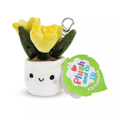 Мяка іграшка-брелок "Квітоньки" Plush and Co PLC25057 10 см