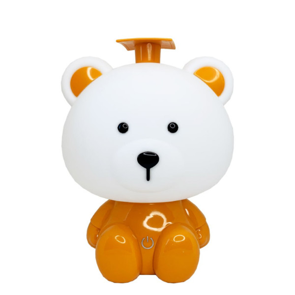 Нічник дитячий "Ведмідь" MGZ-1406(Orange) мережевий живлення від USB