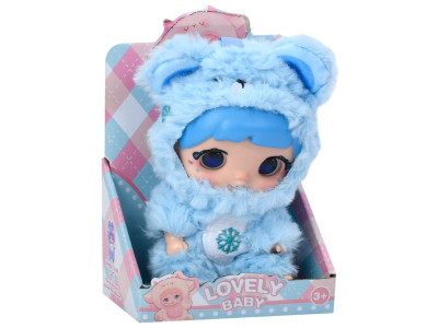 Дитяча мяка іграшка-брелок "Lovely Baby" 6053a(Blue)